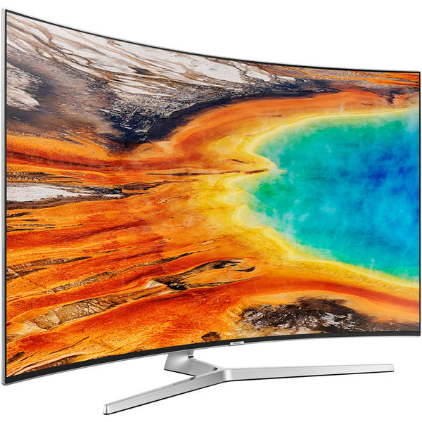 Televizor LED Samsung Smart TV UE55MU9002, 139cm, 4K UHD, Ecran curbat, Argintiu
