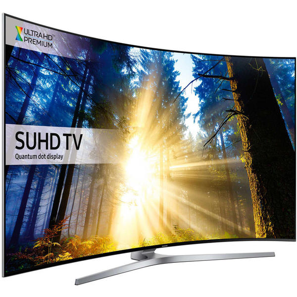 Televizor LED Samsung Smart TV UE65KS9502, 165cm, 4K SUHD, Ecran curbat, Argintiu
