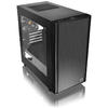 Carcasa Thermaltake Versa H17 Window, MiniTower, Fara sursa, Negru