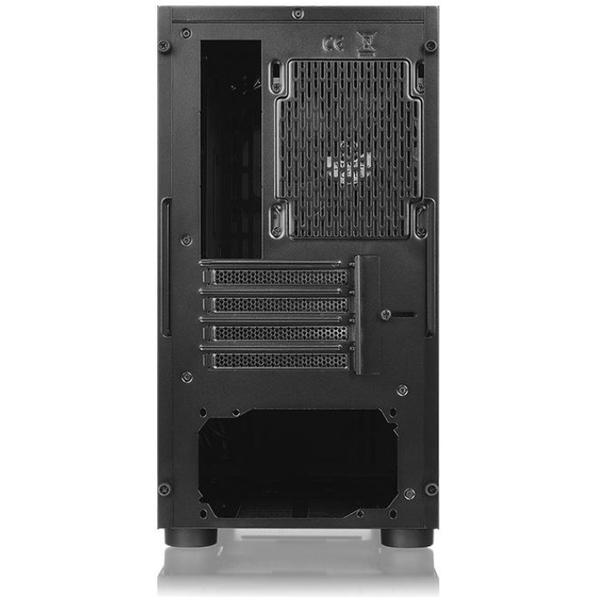 Carcasa Thermaltake Versa H17 Window, MiniTower, Fara sursa, Negru