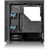 Carcasa Thermaltake View 22 Tempered Glass Edition, MiddleTower, Fara sursa, Negru