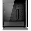 Carcasa Thermaltake View 22 Tempered Glass Edition, MiddleTower, Fara sursa, Negru