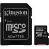 Card Memorie Kingston Canvas Select Micro SDXC, 128GB, Clasa 10, UHS-I U1 + Adaptor SD