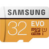 Card Memorie Samsung EVO (Model 2017) Micro SDHC, 32GB, Clasa 10, UHS-I U1 + Adaptor SD