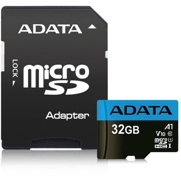 Card Memorie A-DATA Premier Micro SDHC, 32GB, Clasa 10, UHS-I + Adaptor SD