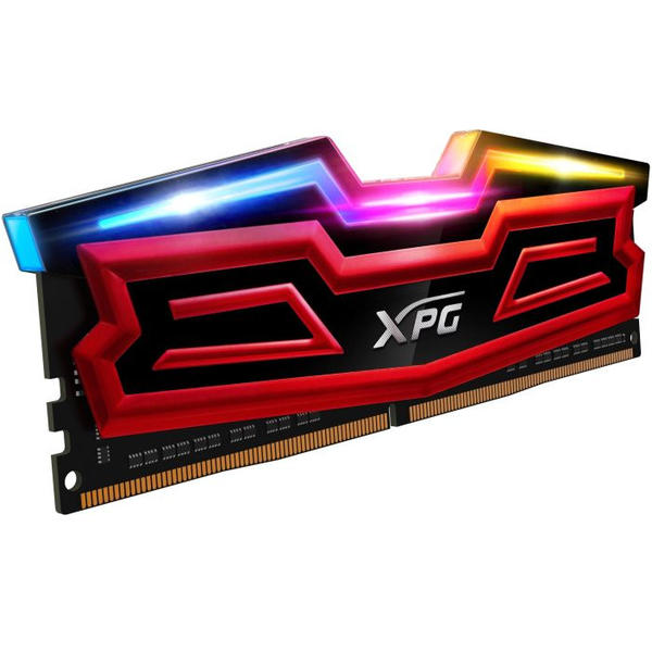 Memorie ADATA XPG Spectrix D40 RGB, 8GB, DDR4, 3000MHz, CL16, 1.35V