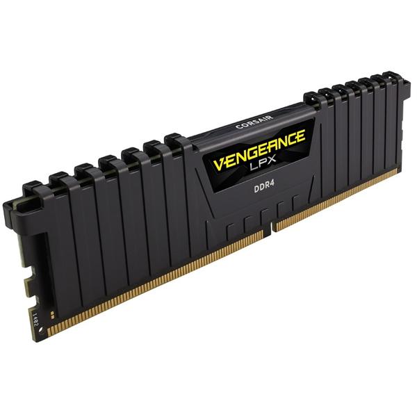 Memorie Corsair Vengeance LPX Black, 32GB, DDR4, 3200MHz, CL16, 1.35V, Kit Quad Channel