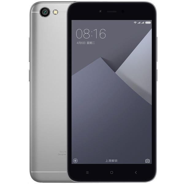 Smartphone Xiaomi Redmi Note 5A, Dual SIM, 5.5'' IPS LCD Multitouch, Quad Core 1.4GHz, 2GB RAM, 16GB, 13MP, 4G, Dark Grey