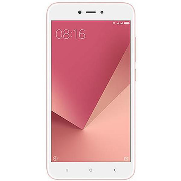 Smartphone Xiaomi Redmi Note 5A, Dual SIM, 5.5'' IPS LCD Multitouch, Quad Core 1.4GHz, 2GB RAM, 16GB, 13MP, 4G, Rose Gold