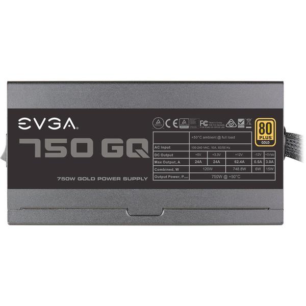 Sursa EVGA 750 GQ, 750W, Certificare 80+ Gold