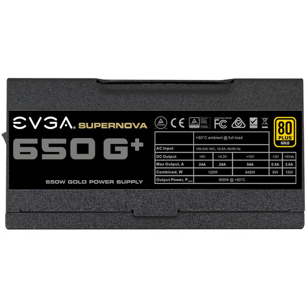 Sursa EVGA SuperNOVA 650 G1+, 650W, Certificare 80+ Gold
