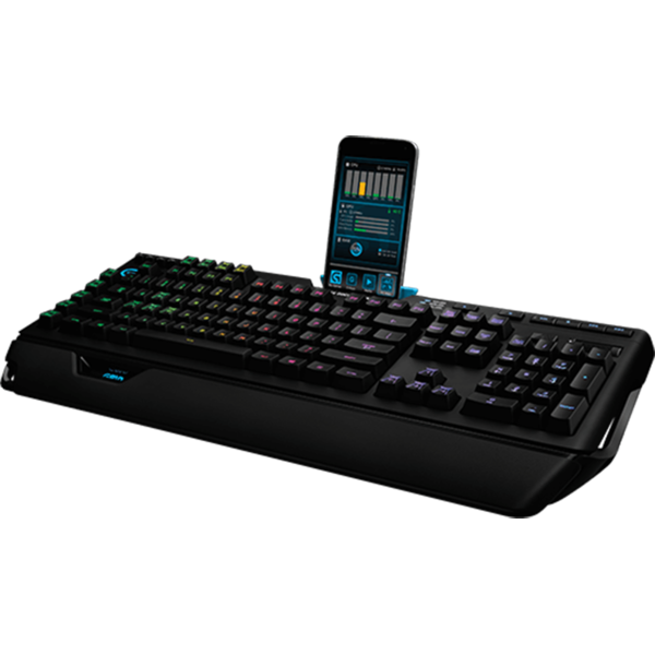 Tastatura gaming Logitech G910 Orion Spectrum RGB, USB, Layout US International, Negru