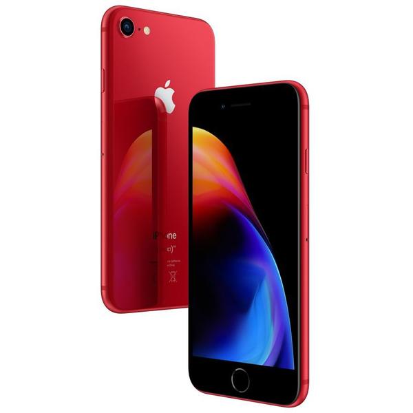 Smartphone Apple iPhone 8, Single SIM, 4.7'' LED-backlit IPS LCD Multitouch, Hexa Core, 2GB RAM, 64GB, 12MP, 4G, Red