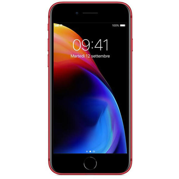 Smartphone Apple iPhone 8, Single SIM, 4.7'' LED-backlit IPS LCD Multitouch, Hexa Core, 2GB RAM, 64GB, 12MP, 4G, Red