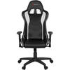 Scaun Gaming AROZZI MEZZO V2, Negru/Alb