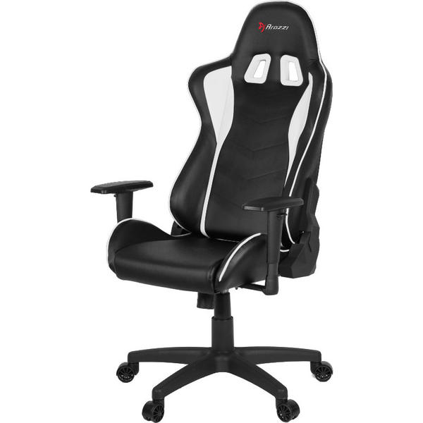 Scaun Gaming AROZZI MEZZO V2, Negru/Alb