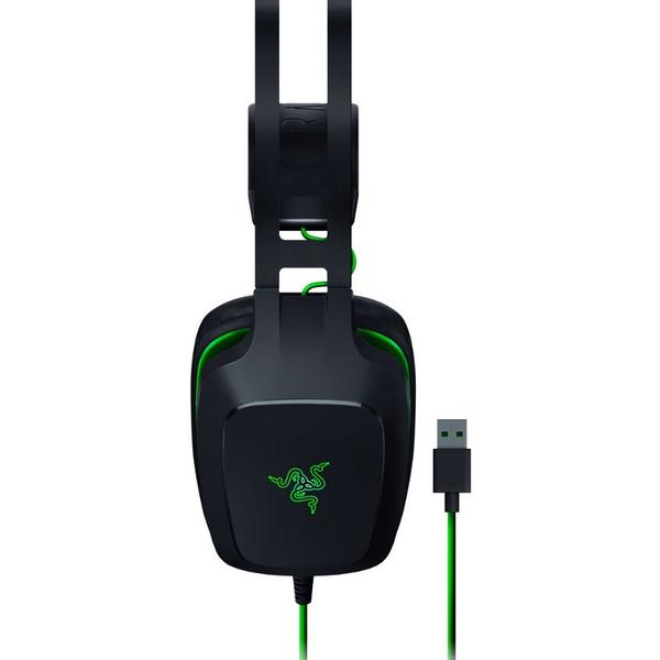 Casti gaming RAZER Electra V2 USB, USB, Negru/Verde