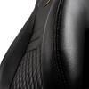 Scaun Gaming NobleChairs ICON Real Leather, Black