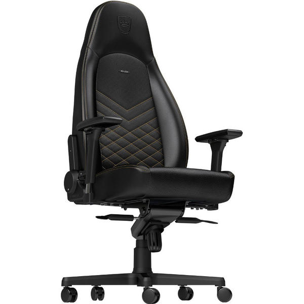 Scaun Gaming NobleChairs ICON, Black/Gold