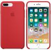Capac protectie spate Apple Silicone Case pentru iPhone 8 Plus/iPhone 7 Plus, Red