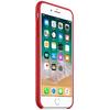 Capac protectie spate Apple Silicone Case pentru iPhone 8 Plus/iPhone 7 Plus, Red