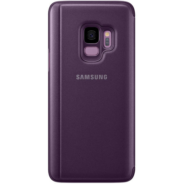 Husa Samsung Clear View Cover pentru Galaxy S9 (G960F), Violet