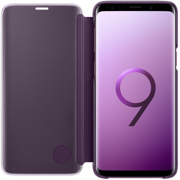 Husa Samsung Clear View Cover pentru Galaxy S9 (G960F), Violet