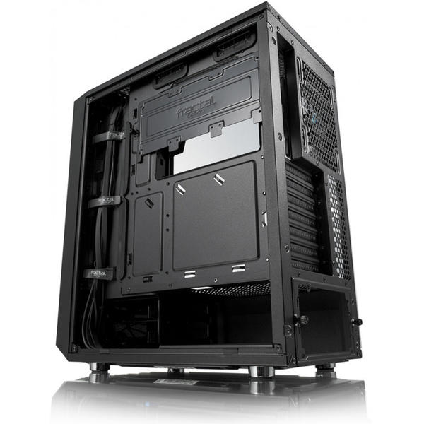 Carcasa Fractal Design Meshify C Tempered Glass, MiddleTower, Fara sursa, Negru