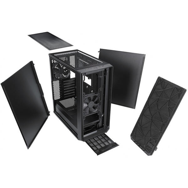 Carcasa Fractal Design Meshify C, MiddleTower, Fara sursa, Negru