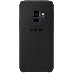 Alcantara Cover pentru Galaxy S9 (G960F), Negru
