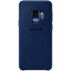 Alcantara Cover pentru Galaxy S9 (G960F), Albastru