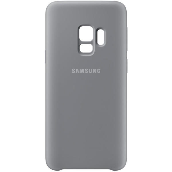 Capac protectie spate Samsung Silicone Cover pentru Galaxy S9 (G960F), Gri