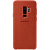 Capac protectie spate Samsung Alcantara Cover pentru Galaxy S9 Plus (G965F), Rosu
