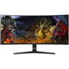 Monitor LED LG 34UC89G-B, 34.0'' QHD, 5ms, Ecran curbat, Negru