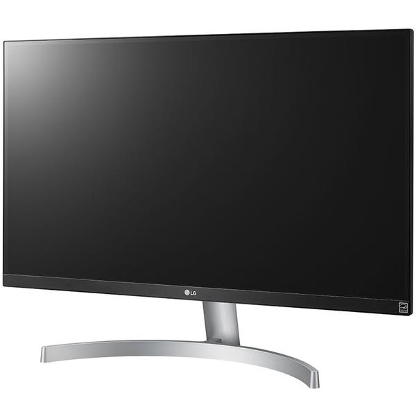 Monitor LED LG 27UK600-W, 27.0'' 4K UHD, 5ms, Alb/Argintiu
