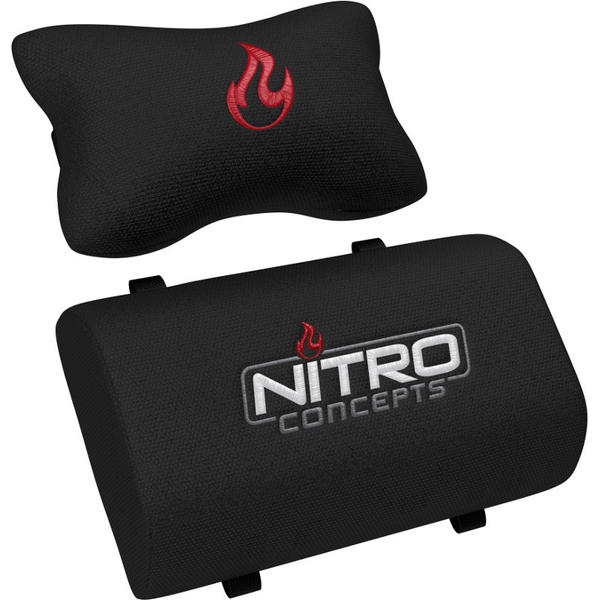 Scaun Gaming Nitro Concepts S300, Negru/Rosu