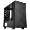 Carcasa Thermaltake Versa H18 Window, MiniTower, Fara sursa, Negru