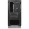 Carcasa Thermaltake Versa H18 Window, MiniTower, Fara sursa, Negru