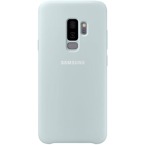 Capac protectie spate Samsung Silicone Cover pentru Galaxy S9 Plus (G965F), Albastru