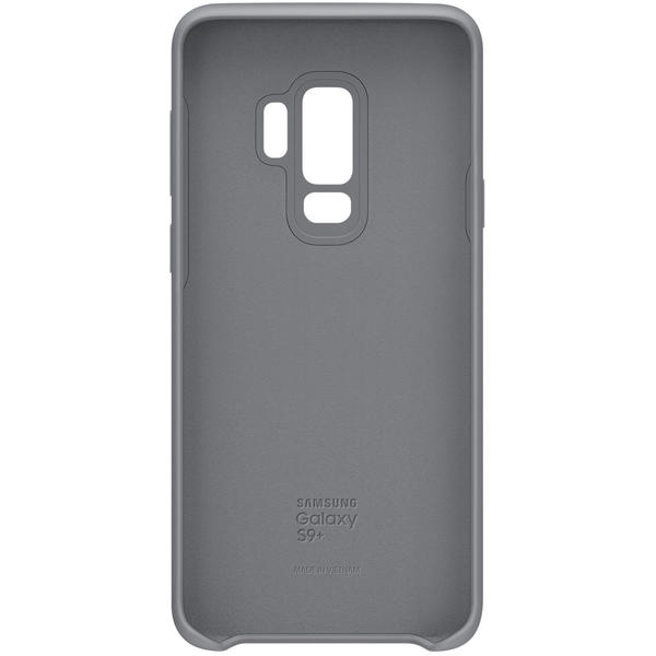 Capac protectie spate Samsung Silicone Cover pentru Galaxy S9 Plus (G965F), Gri