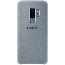 Alcantara Cover pentru Galaxy S9 Plus (G965F), Verde Menta