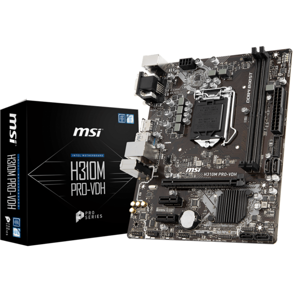 Placa de baza MSI H310M PRO-VDH, Socket 1151 v2, mATX