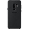 Capac protectie spate Samsung Alcantara Cover pentru Galaxy S9 Plus (G965F), Negru