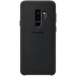 Alcantara Cover pentru Galaxy S9 Plus (G965F), Negru