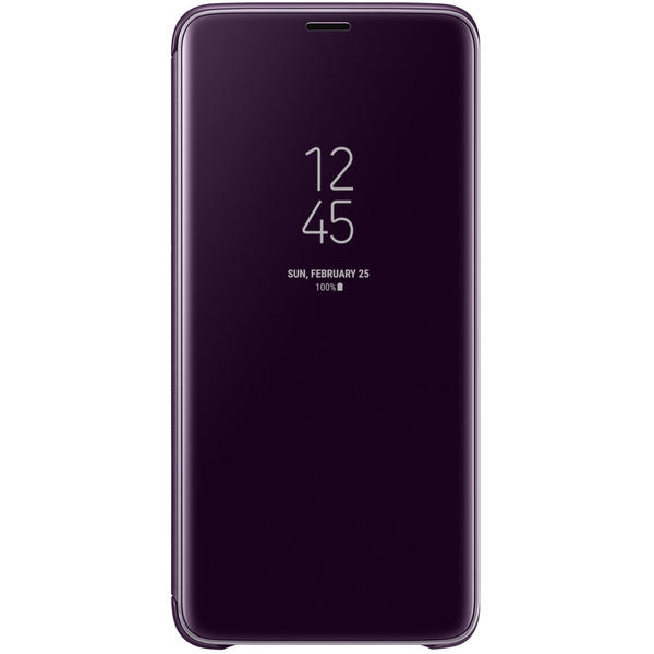 Husa Samsung Clear View Cover pentru Galaxy S9 Plus (G965F), Violet