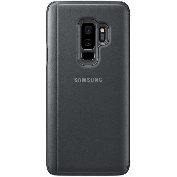 Husa Samsung Clear View Cover pentru Galaxy S9 Plus (G965F), Negru