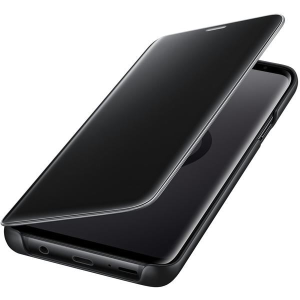 Husa Samsung Clear View Cover pentru Galaxy S9 Plus (G965F), Negru