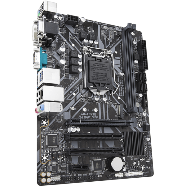 Placa de baza Gigabyte H310M S2P, Socket 1151 v2, mATX