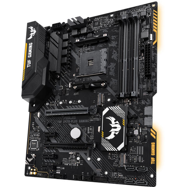 Placa de baza Asus TUF X470-PLUS GAMING, Socket AM4, ATX