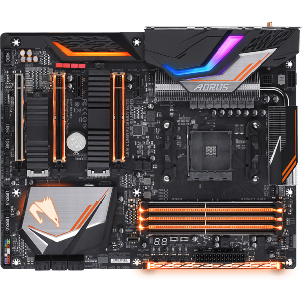 Placa de baza Gigabyte X470 AORUS GAMING 7 WIFI, Socket AM4, ATX